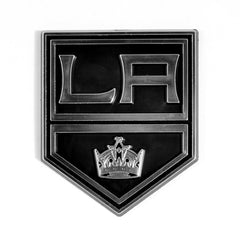 Los Angeles Kings Molded Chrome Plastic Emblem