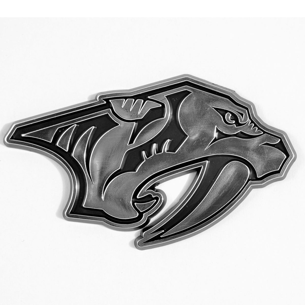 Nashville Predators Molded Chrome Plastic Emblem