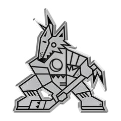 Arizona Coyotes Molded Chrome Plastic Emblem