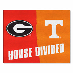 House Divided - Georgia / Tennessee House Divided House Divided Rug - 34 in. x 42.5 in. - House Divided - Georgia / Tennessee