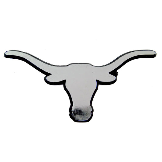 Texas Longhorns Molded Chrome Plastic Emblem