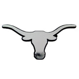 Texas Longhorns Molded Chrome Plastic Emblem