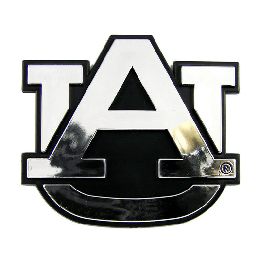 Auburn Tigers Molded Chrome Plastic Emblem