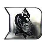 Duke Blue Devils Molded Chrome Plastic Emblem