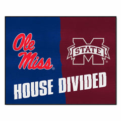 House Divided - Mississippi / Mississippi State House Divided House Divided Rug - 34 in. x 42.5 in. - House Divided - Mississippi / Mississippi State