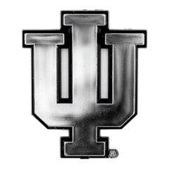 Indiana Hooisers Molded Chrome Plastic Emblem