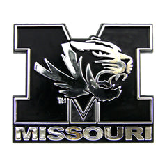 Missouri Tigers Molded Chrome Plastic Emblem