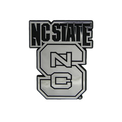 NC State Wolfpack Molded Chrome Plastic Emblem