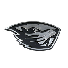 Oregon State Beavers Molded Chrome Plastic Emblem