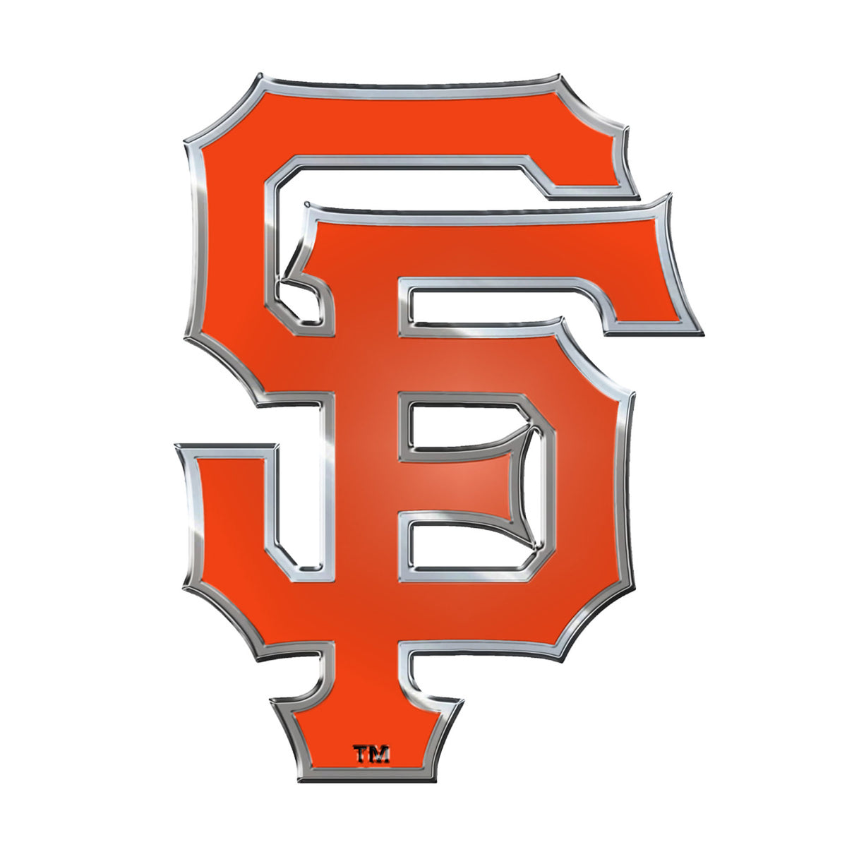 San Francisco Giants Heavy Duty Aluminum Embossed Color Emblem