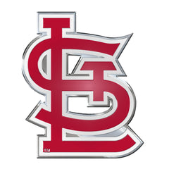 St. Louis Cardinals Heavy Duty Aluminum Embossed Color Emblem