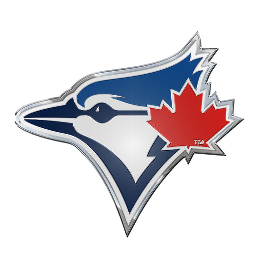 Toronto Blue Jays Heavy Duty Aluminum Embossed Color Emblem