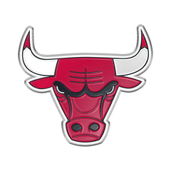 Chicago Bulls Heavy Duty Aluminum Embossed Color Emblem - Chicago Bulls