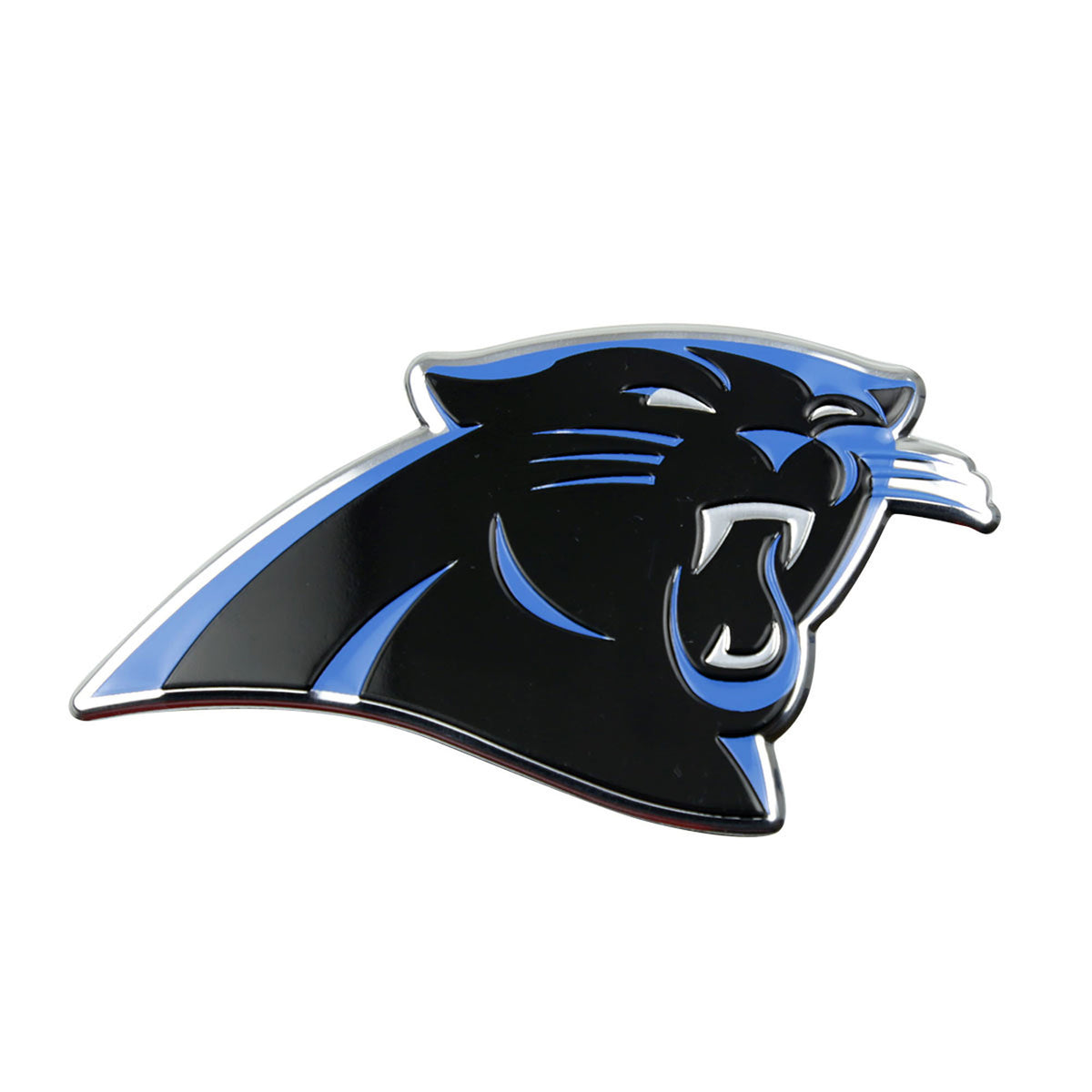 Carolina Panthers Heavy Duty Aluminum Embossed Color Emblem