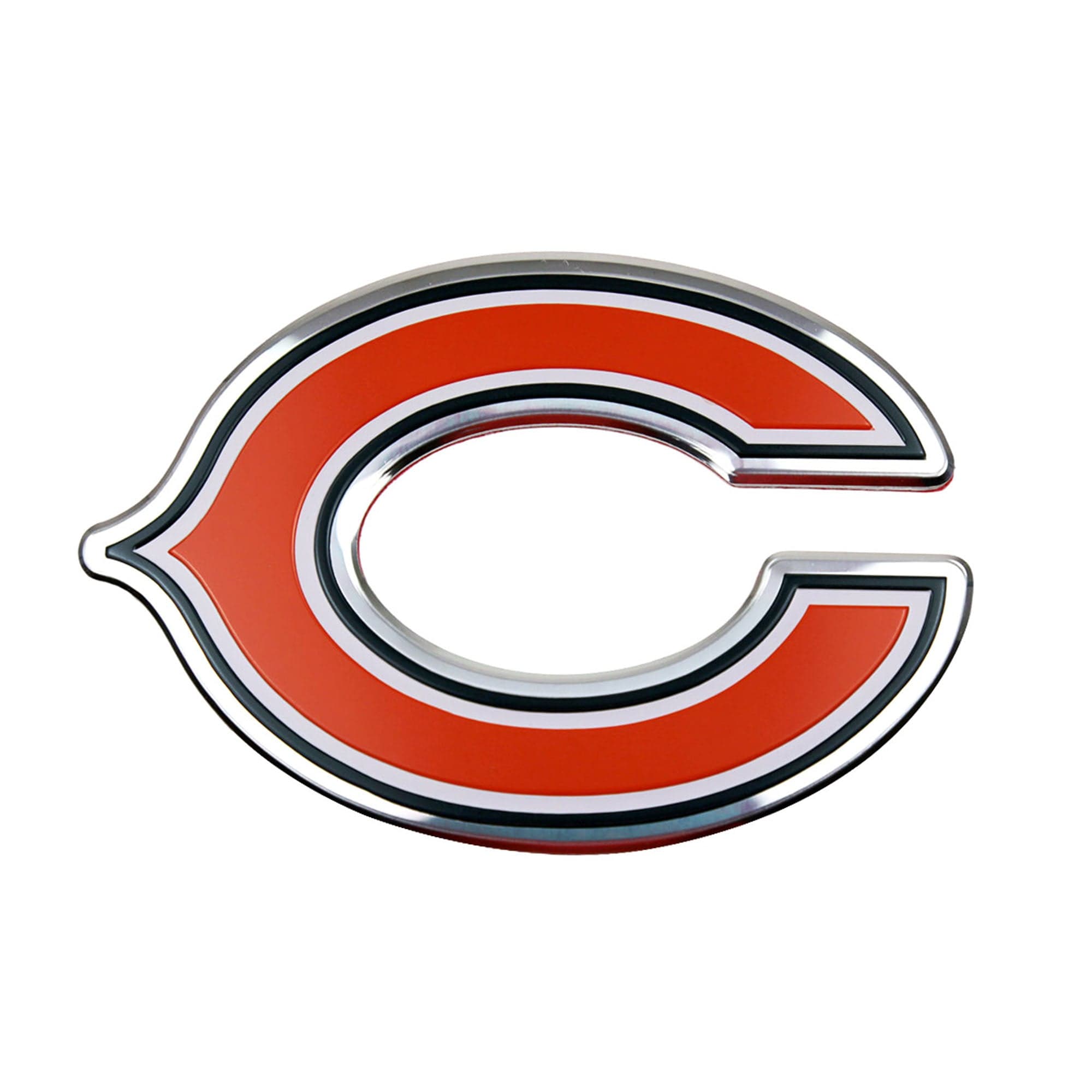 Chicago Bears Heavy Duty Aluminum Embossed Color Emblem - Chicago Bears