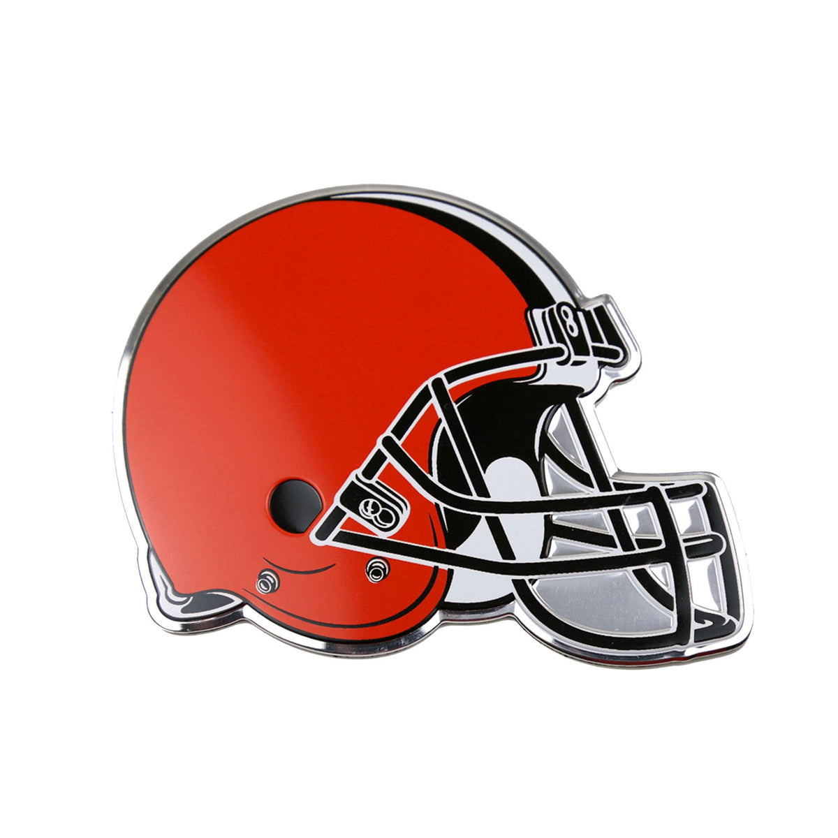 Cleveland Browns Heavy Duty Aluminum Embossed Color Emblem - Cleveland Browns