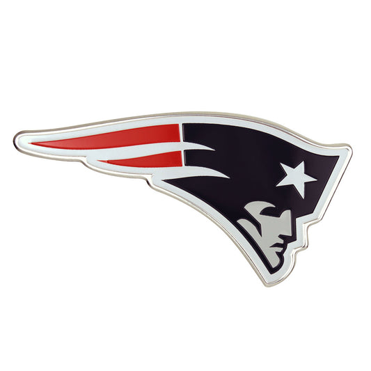 New England Patriots Heavy Duty Aluminum Embossed Color Emblem - New England Patriots