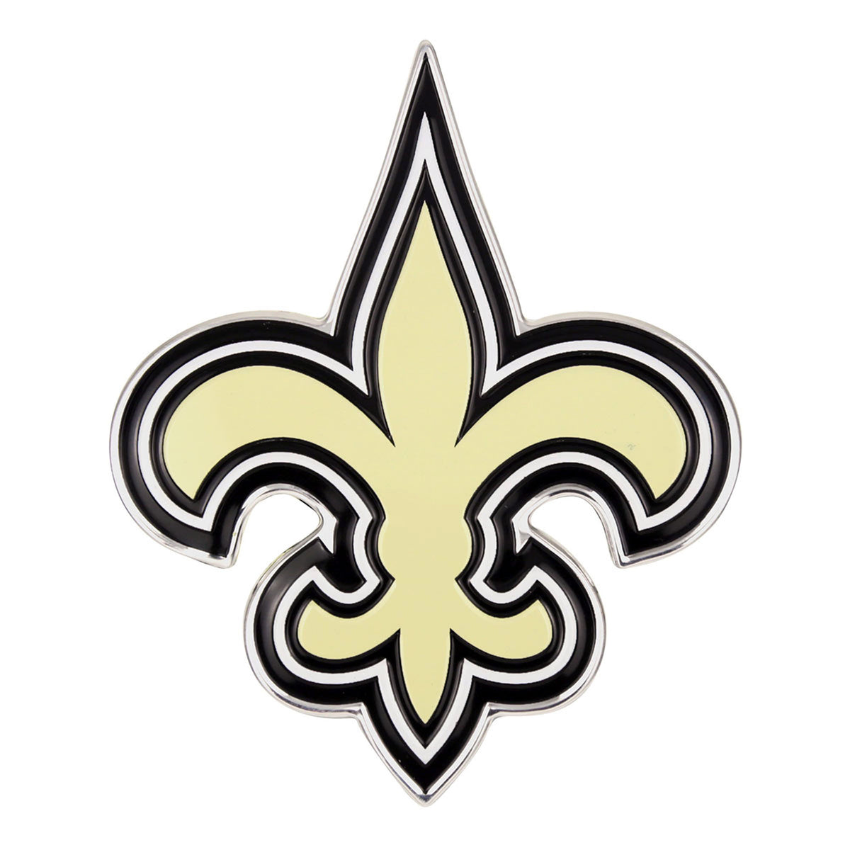 New Orleans Saints Heavy Duty Aluminum Embossed Color Emblem