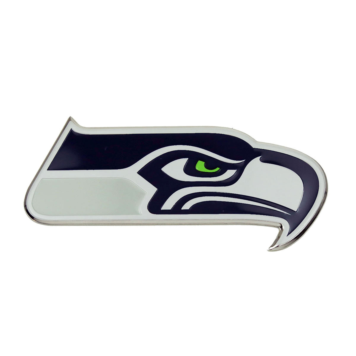 Seattle Seahawks Heavy Duty Aluminum Embossed Color Emblem