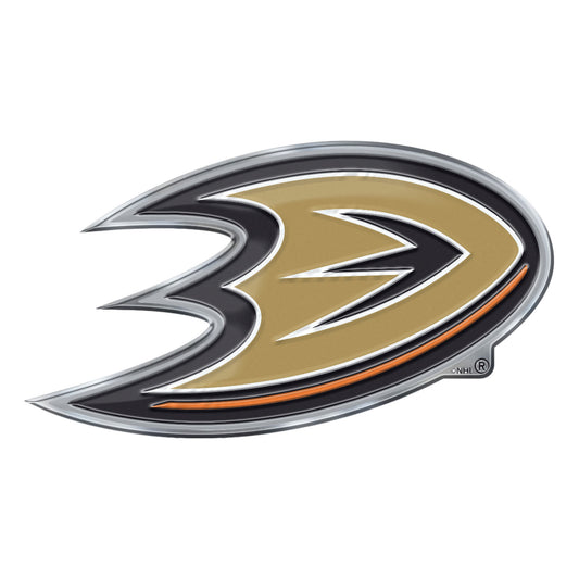 Anaheim Ducks Heavy Duty Aluminum Embossed Color Emblem