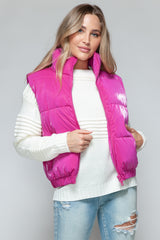 Snobbish Fine Fur Lining Quilted Vest