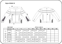 Unik International Black Mens Scooter Jacket - Flyclothing LLC