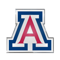 Arizona Wildcats Heavy Duty Aluminum Embossed Color Emblem