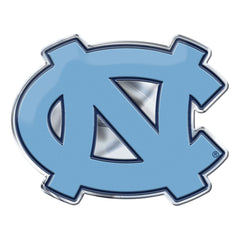 North Carolina Tar Heels Heavy Duty Aluminum Embossed Color Emblem