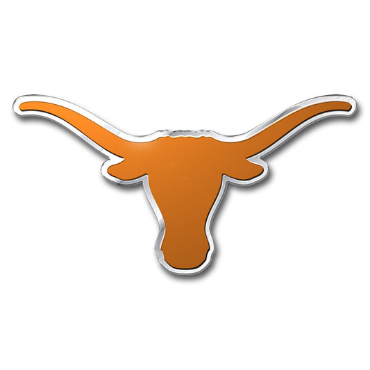 Texas Longhorns Heavy Duty Aluminum Embossed Color Emblem