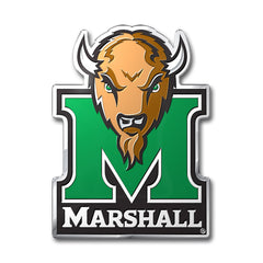 Marshall Thundering Herd Heavy Duty Aluminum Embossed Color Emblem