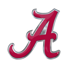 Alabama Crimson Tide Heavy Duty Aluminum Embossed Color Emblem - Alternate