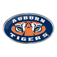 Auburn Tigers Heavy Duty Aluminum Embossed Color Emblem - Alternate