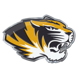 Missouri Tigers Heavy Duty Aluminum Embossed Color Emblem - Alternate