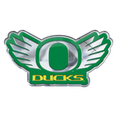 Oregon Ducks Heavy Duty Aluminum Embossed Color Emblem - Alternate