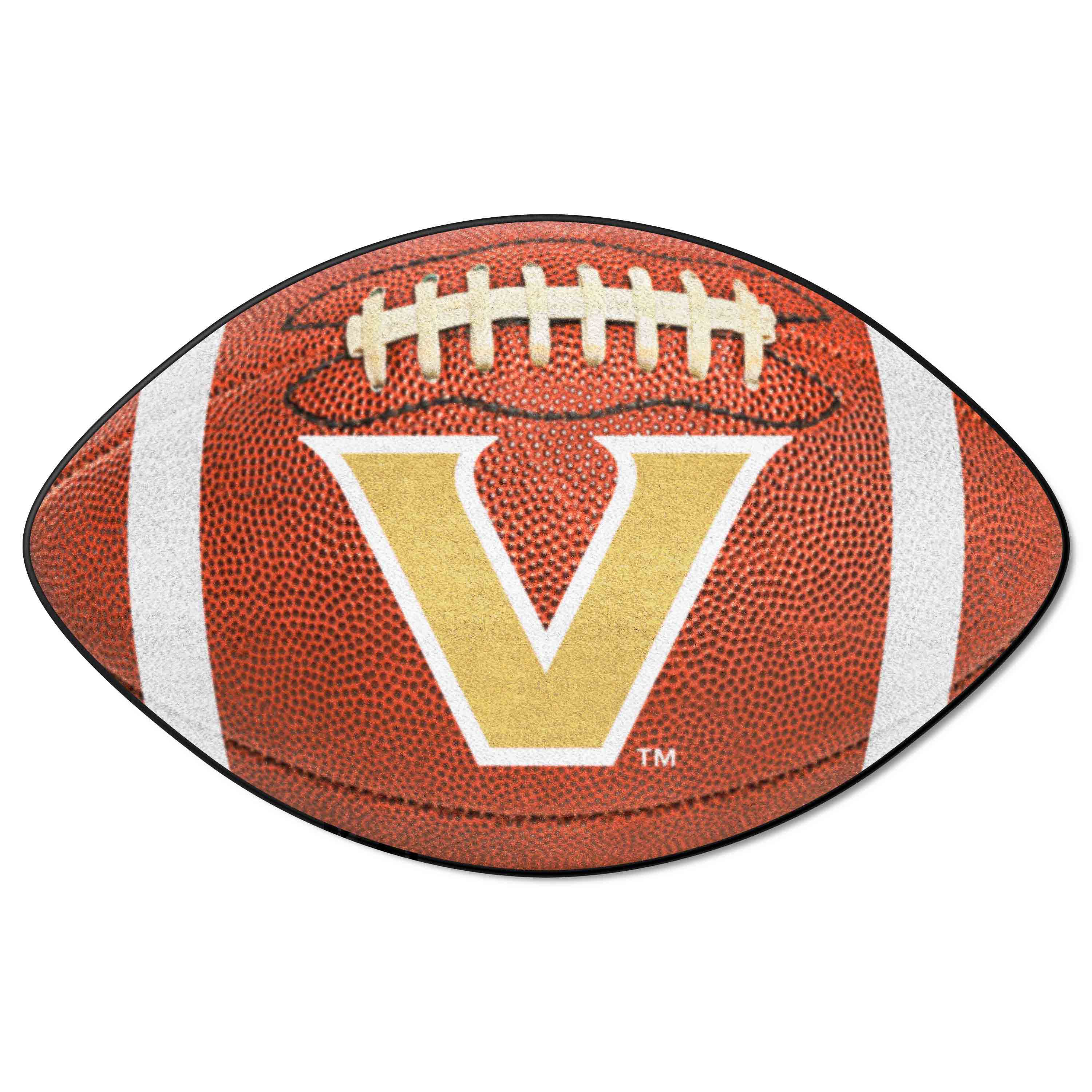 Vanderbilt Commodores Football Rug - 20.5in. x 32.5in.