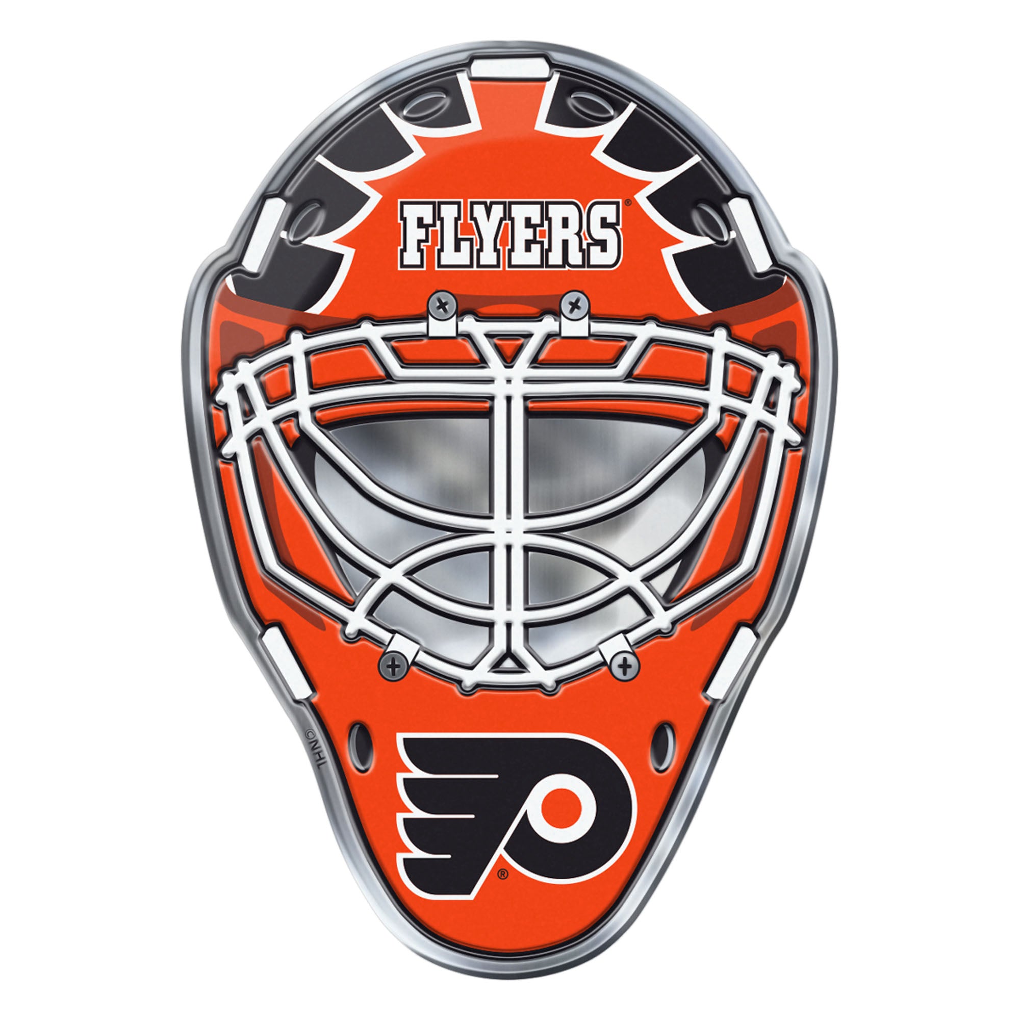 Philadelphia Flyers Heavy Duty Aluminium Helmet Emblem