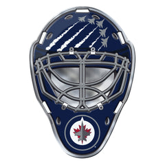 Winnipeg Jets Heavy Duty Aluminium Helmet Emblem