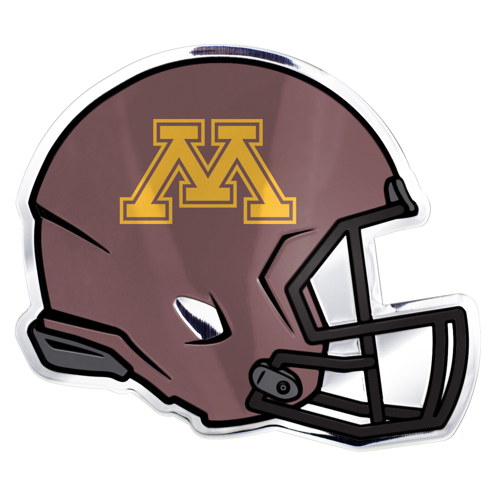 Minnesota Golden Gophers Heavy Duty Aluminium Helmet Emblem