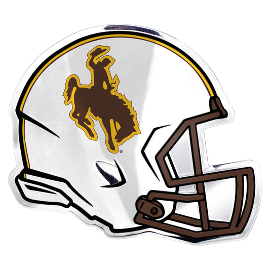 Wyoming Cowboys Heavy Duty Aluminium Helmet Emblem