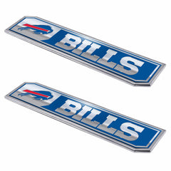 Buffalo Bills 2 Piece Heavy Duty Aluminum Embossed Truck Emblem Set - Buffalo Bills