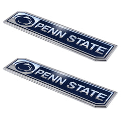 Penn State Nittany Lions 2 Piece Heavy Duty Aluminum Embossed Truck Emblem Set