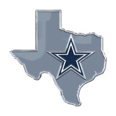 Dallas Cowboys Team State Aluminum Embossed Emblem - Dallas Cowboys