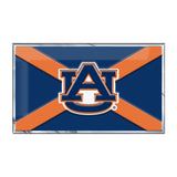 Auburn Tigers State Flag Aluminum Embossed Emblem