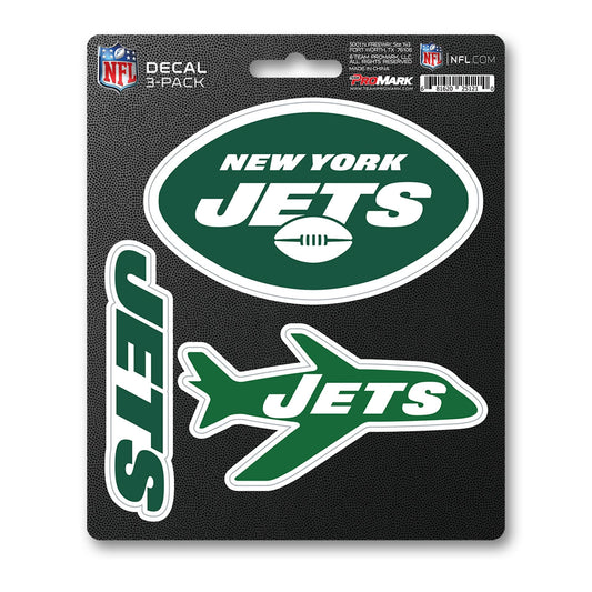 New York Jets 3 Piece Decal Sticker Set - New York Jets