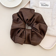 3-Piece PU Leather Elastic Hair Scrunchy - Trendsi