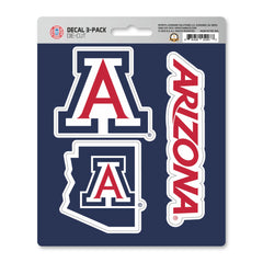 Arizona Wildcats 3 Piece Decal Sticker Set