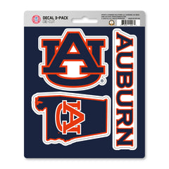 Auburn Tigers 3 Piece Decal Sticker Set - Auburn