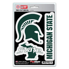 Michigan State Spartans 3 Piece Decal Sticker Set