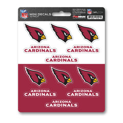 Arizona Cardinals 12 Count Mini Decal Sticker Pack