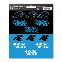 Carolina Panthers 12 Count Mini Decal Sticker Pack - Carolina Panthers